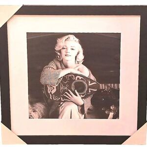 Pyramid America Marilyn Monroe & Instrument Framed Wall Art